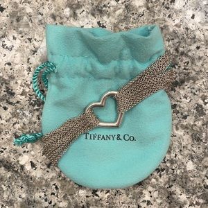 COPY - Tiffany & Co heart bracelet w/string chain